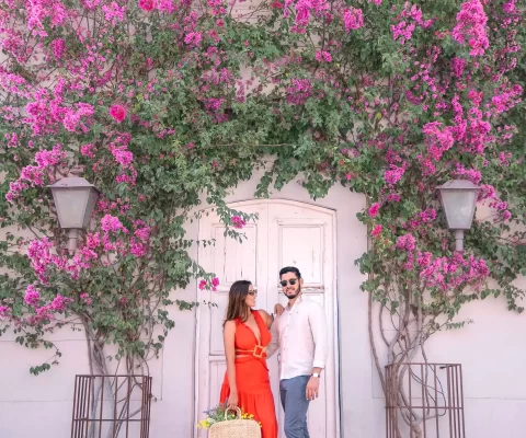 couplebougainvillea